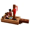 Lego Minecraft A Viagem Do Barco Pirata 166 Pecas 21259 - Imagem 4