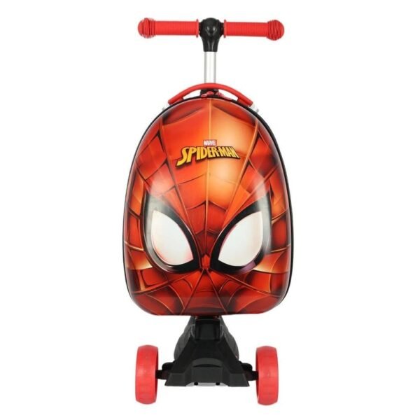 Mala Com Patinete Removivel Homem Aranha Luxcel