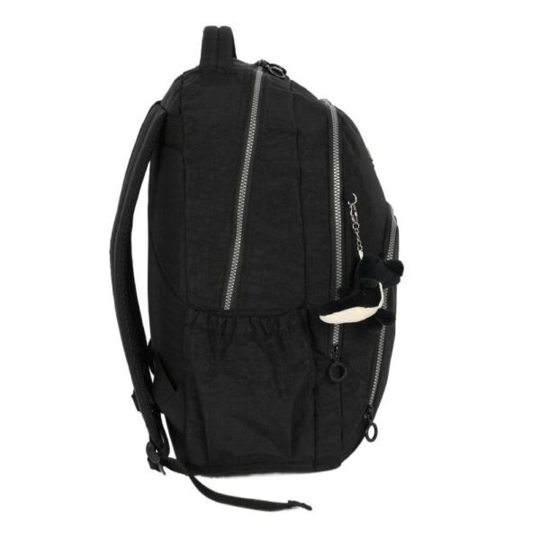 Mochila De Costas UP4YOU Crinkle Chaveiro Dino Preto Luxcel - Image 3