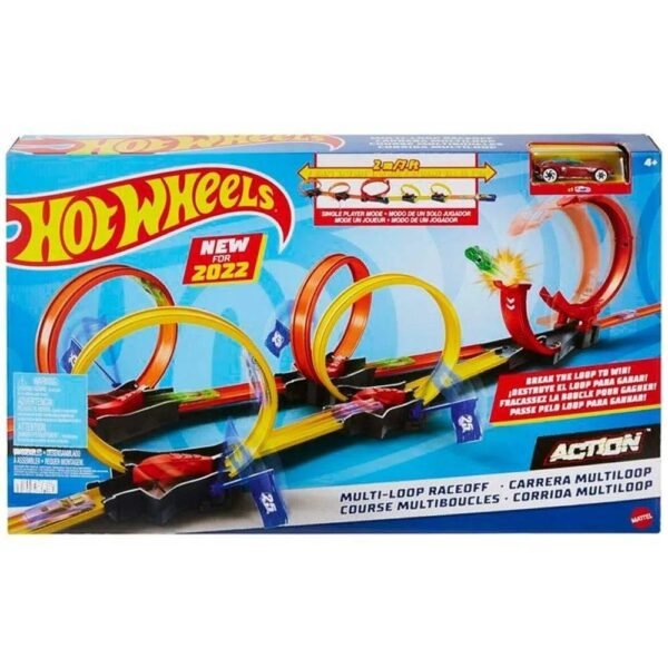 Pista Hot Wheels Action Corrida Multi Loop Mattel - Image 6