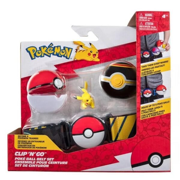 Pokemon Cinto Com Pokebola Pikachu Piscando Sunny