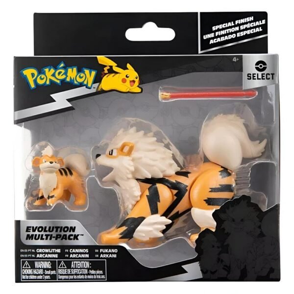 Pokemon Multipack Evolucao Growlithe Arcanine Sunny