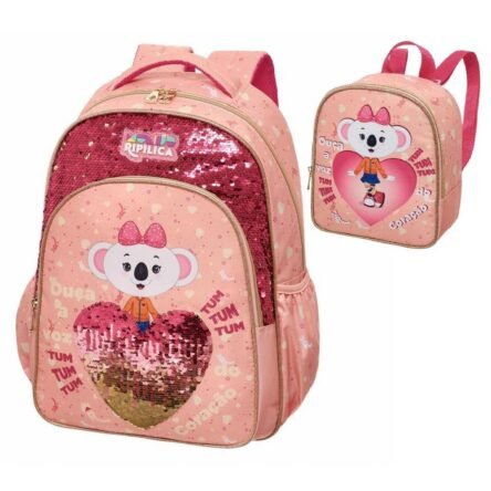 Kit Mochila De Costas Lilica Ripilica Lovely +Lancheira