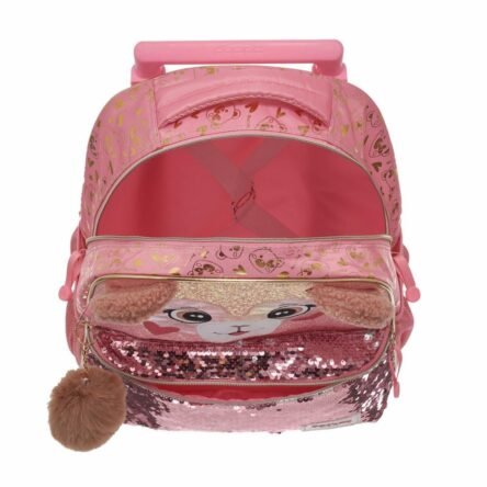 Kit Mochila De Rodinha Pack Me Teddy Bear +Lancheira Pacific