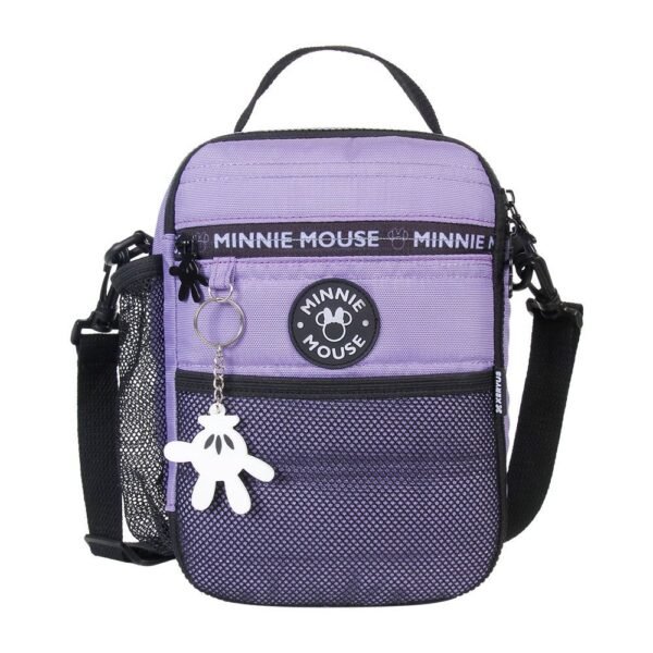 Lancheira Termica Transversal Minnie Teen T01 Lilas Xeryus