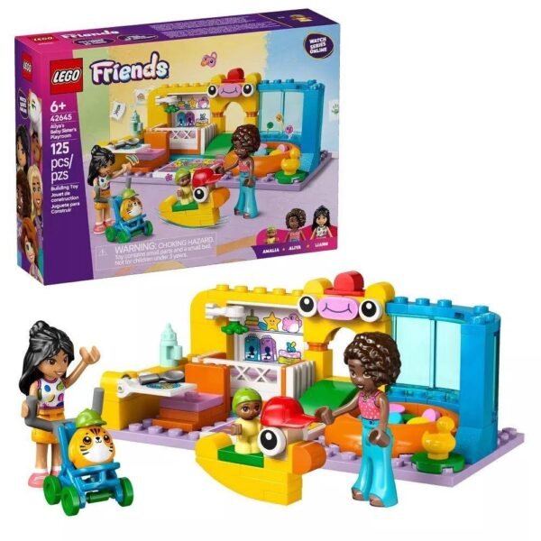 Lego Friends Quarto De Brincar Da Irmazinha Da Aliya 42645