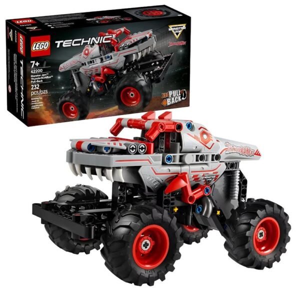 Lego Technic Monster Jam Thunderroarus De Puxar 232Pcs 42200