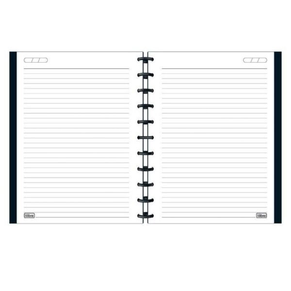Caderno Colegial Tilidisco Academie Preto 1M 80Folhas - Imagem 3