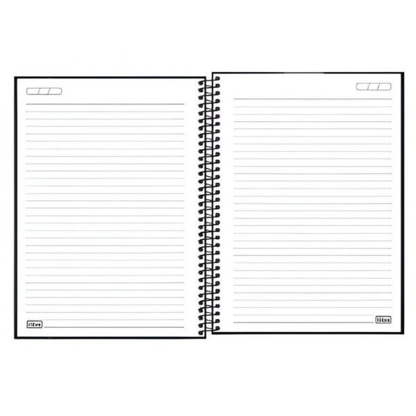 Caderno Universitario Neon Preto Strong 1M 80Folhas Tilibra - Imagem 2