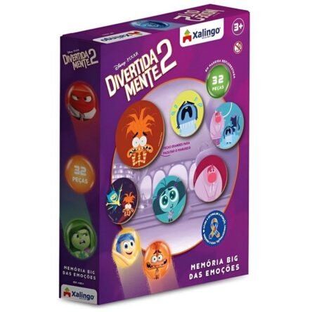 Jogo Da Memoria Divertidamente 2 Big Das Emocoes Xalingo