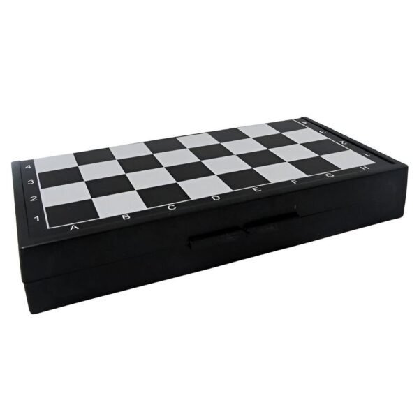 Jogo Xadrez Dama E Gamao Magnetico 3 Em 1 Toy Mix - Imagem 2