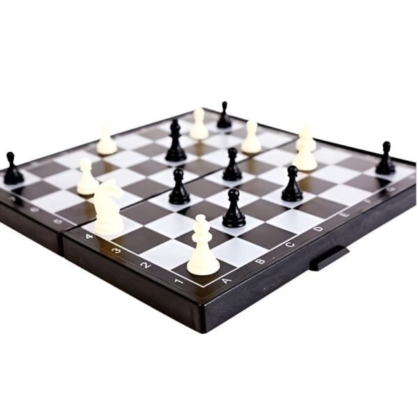 Jogo Xadrez Dama E Gamao Magnetico 3 Em 1 Toy Mix - Imagem 4