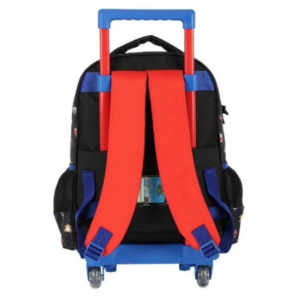 Kit Mochila De Rodinha E Alca Mario E Personagens +Lancheira - Imagem 4