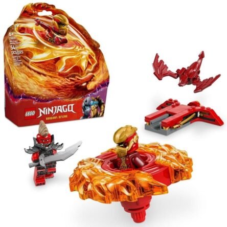 Lego Ninjago Girador Spinjitzu De Dragao Do Kai 54Pcs 71823