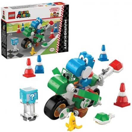Lego Super Mario Mario Kart Moto Yoshi 133 Pecas 72031