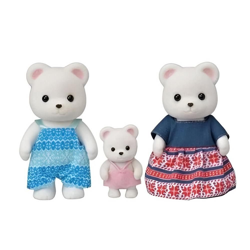 Sylvanian Families Familia Dos Ursos Polares Epoch 5396