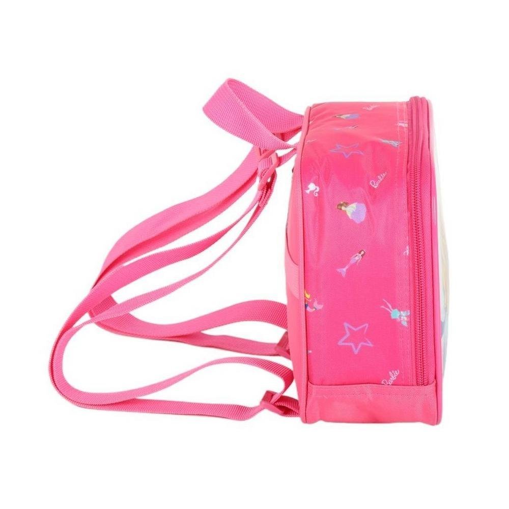 Kit Mochila De Rodinha E Alca Barbie Arco Iris +Lancheira - Imagem 7