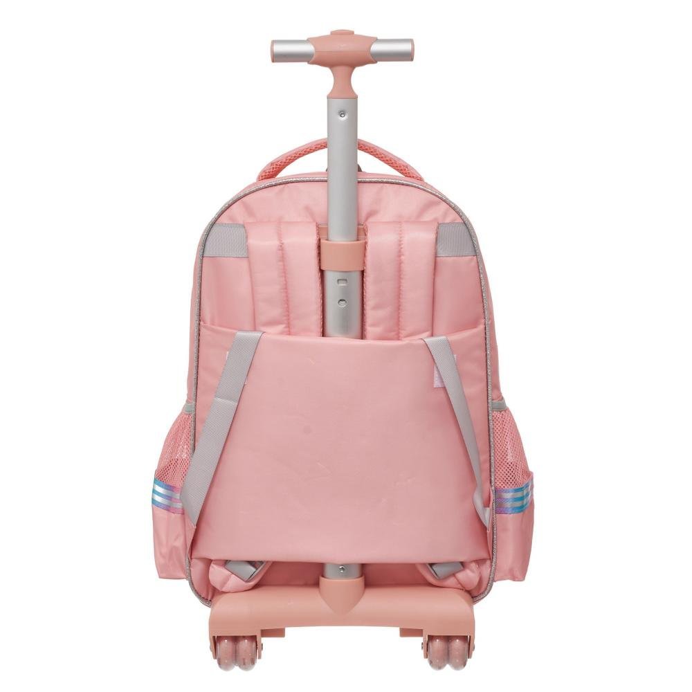 Kit Mochila De Rodinha E Alca Pack Me Emily +Lancheira - Imagem 5