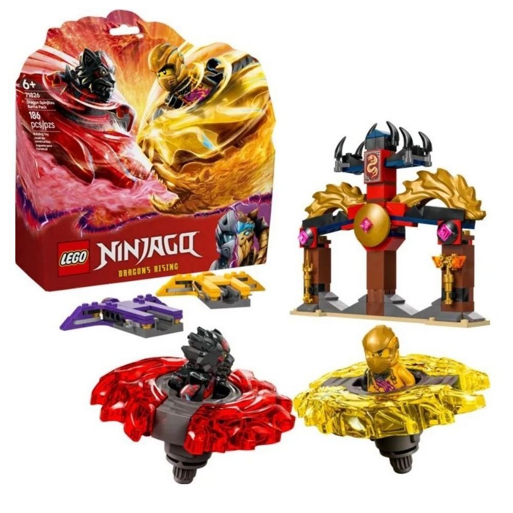 Lego Ninjago Pack De Combate Do Spinjitzu De Dragao 71826