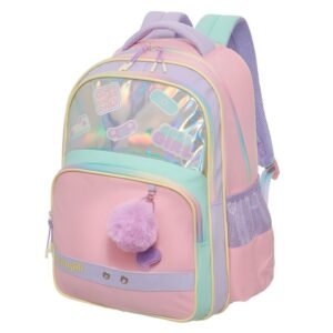 Mochila De Costas Infantil Pampili Colors Pacific