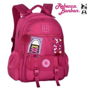 Mochila De Costas Rebecca Bonbon Beaded Fun Rosa RB27426
