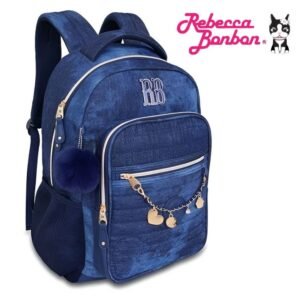 Mochila De Costas Rebecca Bonbon Vintage Jeans RB24666