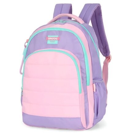 Mochila De Costas UP4YOU Candy Rosa E Roxo Luxcel