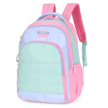 Mochila De Costas UP4YOU Candy Verde E Lilas Luxcel