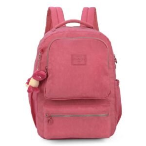 Mochila De Costas UP4YOU Crinkle Dino Vinho Luxcel