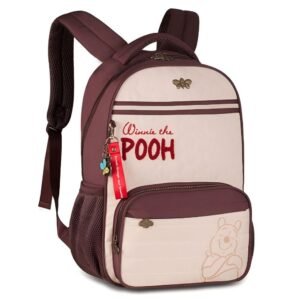 Mochila De Costas Ursinho Pooh Marrom PO27044 Clio