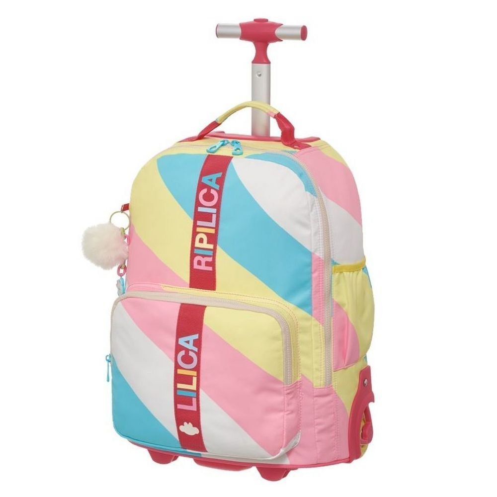 Mochila De Rodinha Tubo Lilica Ripilica Lov It Vibrant