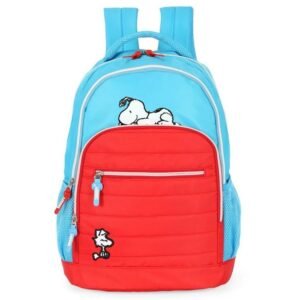 Mochila De Costas Snoopy Joe Cool Vermelho Luxcel