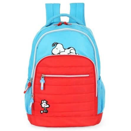 Mochila De Costas Snoopy Joe Cool Vermelho Luxcel